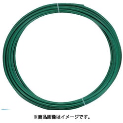 ポリウレタンチューブ 8X5.0mm 10m巻 グリーン TEN-8-10