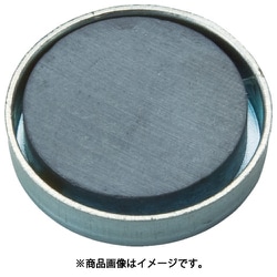 キャップ付フェライト磁石 外径17.5mmX厚み5mm10個入り TFC18R-10P