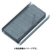 TFC20K-10P [キャップ付フェライト磁石20mmX8.4mmX4.2mm10個]