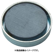 TFC24R-10P [キャップ付フェライト磁石 外径23.5mmX厚み5mm10個入り]
