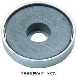 キャップ付フェライト磁石 外径50mmX厚み8.5mm 1個入り TFC50RA-1P