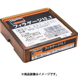 フィラーゲージ 0.005mm厚 12.7mmX1m ステンレス製 TFG-0.005M1