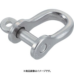 半丸シャックル ステンレス製 線径8ΦX開口17mm THS-8