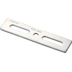 TK24-F2C [ジョイント金具24型フラットクローム寸法100穴数3]