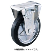 TKB-150 [プレス製ゴムキャスター 固定ストッパー付 Φ150]