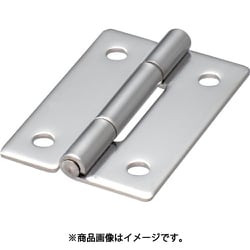 ステンレス製平型蝶番 全長50mm TLS-50B