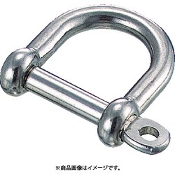ワイドネジシャックル ステンレス製 線径Φ8X開口28mm TNS-8W