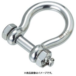 TOBS-10 [ステンレス オタフクボルト止めシャックル]
