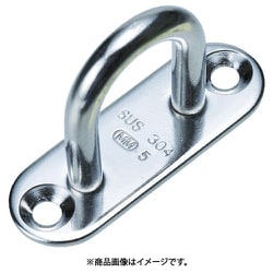 ステンレスパッドアイロング 5mm TPD-5H