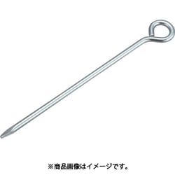 TRUSCO ロープ止め丸型6×150mm （100本入）＿ の