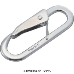 TSF-5C [スナップフック ステンレス製 C型 線径Φ6X開口9mm]