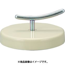 マグネットホルダ ハンドル付 吸着力300N Φ80XH13.5 TSM-80135