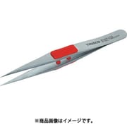 TSP-210 [ラバーグリップ付ステンレスピンセット 120mm 強力型]