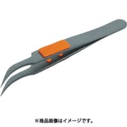 TSP-225 [ラバーグリップ付ピンセット フッ素コート 115mm 先細鷲型]