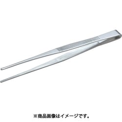TSP-23 [ステンレス製ピンセット 150mm 直ギザ付]