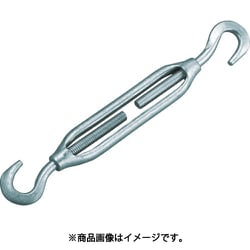 枠式ターンバックル フック&フックタイプ ねじ径1/2 TTB-06