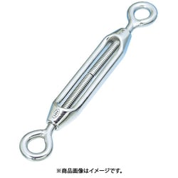 ステンレス製枠式ターンバックル アイ&アイタイプ ねじ径W1/4 TTB-6E
