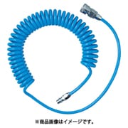 TUCH-7B [αウレタンコイルホースブルー カップリング付 6m]