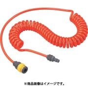 ウレタンコイルホース樹脂カップリング付 2.4m TUHJ-3