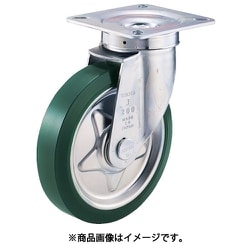 プレス製ウレタンキャスター 自在 Φ130 TUJ-130