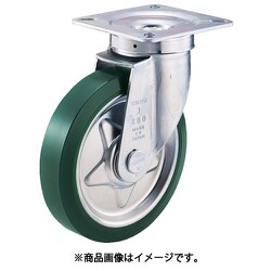 プレス製ウレタンキャスター 自在 Φ200 TUJ-200