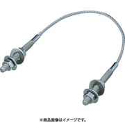 TWUB-6M100 [ワイヤ-Uボルト ステンレス製 線径3mmX幅100mm]