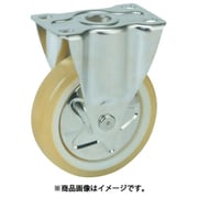 TXSUK-125 [プレス製省音キャスターステンレス金具 固定 Φ125]