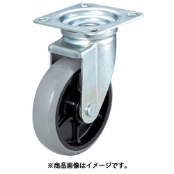 ナイロンホイールウレタンキャスター 自在 Φ130 TYGUJ-130
