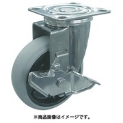 TYSGUJ-100S [ナイロンホイールウレタンキャスター ステン金具自在S付 Φ100]