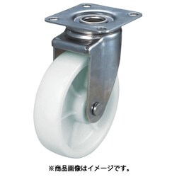 ナイロンキャスター ステンレス金具 自在 Φ100 TYSNJ-100