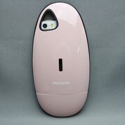 MINIOPAL SELLCTION 25326 [iPhone5/5s用 スタンド変身可能エッグ型ケース プラスチック×シリコン ピンク]