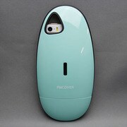 MINIOPAL SELLCTION 25333 [iPhone5/5s用 スタンド変身可能エッグ型ケース プラスチック×シリコン グリーン]
