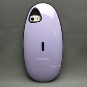 MINIOPAL SELLCTION 25364 [iPhone5/5s用 スタンド変身可能エッグ型ケース プラスチック×シリコン ベビーパープル]
