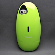 MINIOPAL SELLCTION 25371 [iPhone5/5s用 スタンド変身可能エッグ型ケース プラスチック×シリコン グリーン]