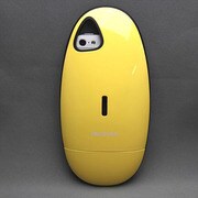 MINIOPAL SELLCTION 25388 [iPhone5/5s用 スタンド変身可能エッグ型ケース プラスチック×シリコン イエロー]