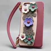 MINIOPAL SELLCTION 25180 [iPhone5/5s対応 かばん型ケース シリコン ワインレッド]
