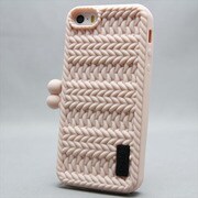 MINIOPAL SELLCTION 25067 [iPhone5/5s対応 かばん型ケース シリコン べビーピンク]