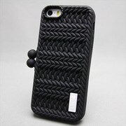 MINIOPAL SELLCTION 25074 [iPhone5/5s対応 かばん型ケース シリコン ブラック]