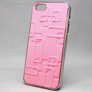 MINIOPAL SELLCTION 22431 [iPhone5/5s用 3Dケース プラスチック ショッキングピンク]