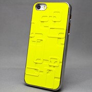 MINIOPAL SELLCTION 22837 [iPhone5/5s用 3Dケース プラスチック イエロー]