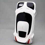 MINIOPAL SELLCTION 22592 [iPhone5/5s用 車型レーシングケース プラスチック 白]