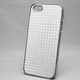 MINIOPAL SELLCTION 21694 [iPhone5/5s用 キラキラケース チェック アルミ シルバー]