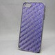 MINIOPAL SELLCTION 21885 [iPhone5/5s用 キラキラケース チェック アルミ Ｓパープル]