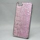 MINIOPAL SELLCTION 21892 [iPhone5/5s用 キラキラ立体シリーズ アルミ Ｓピンク]