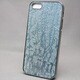 MINIOPAL SELLCTION 22653 [iPhone5/5s用 キラキラ立体シリーズ プラスチック きらきらマリンブルー]