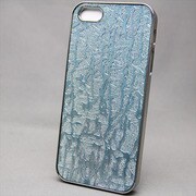 MINIOPAL SELLCTION 22653 [iPhone5/5s用 キラキラ立体シリーズ プラスチック きらきらマリンブルー]
