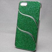 MINIOPAL SELLCTION 22752 [iPhone5/5s用 キラキラ3分割シリーズ アルミ グリーン]