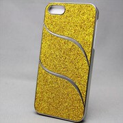 MINIOPAL SELLCTION 22820 [iPhone5/5s用 キラキラ3分割シリーズ アルミ ゴールド]