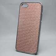 MINIOPAL SELLCTION 21526 [iPhone5/5s用 キラキラシリーズ アルミ Ｐピンク]