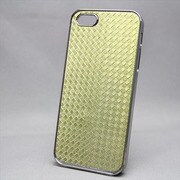 MINIOPAL SELLCTION 21601 [iPhone5/5s用 キラキラシリーズ アルミ Ｓイエロー]
